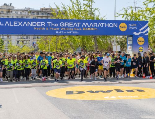 Record-breaking registrations and excellent race support at the anniversary 20th Alexander the Great Marathon – bwin! On Sunday, April 26, we will all be there!